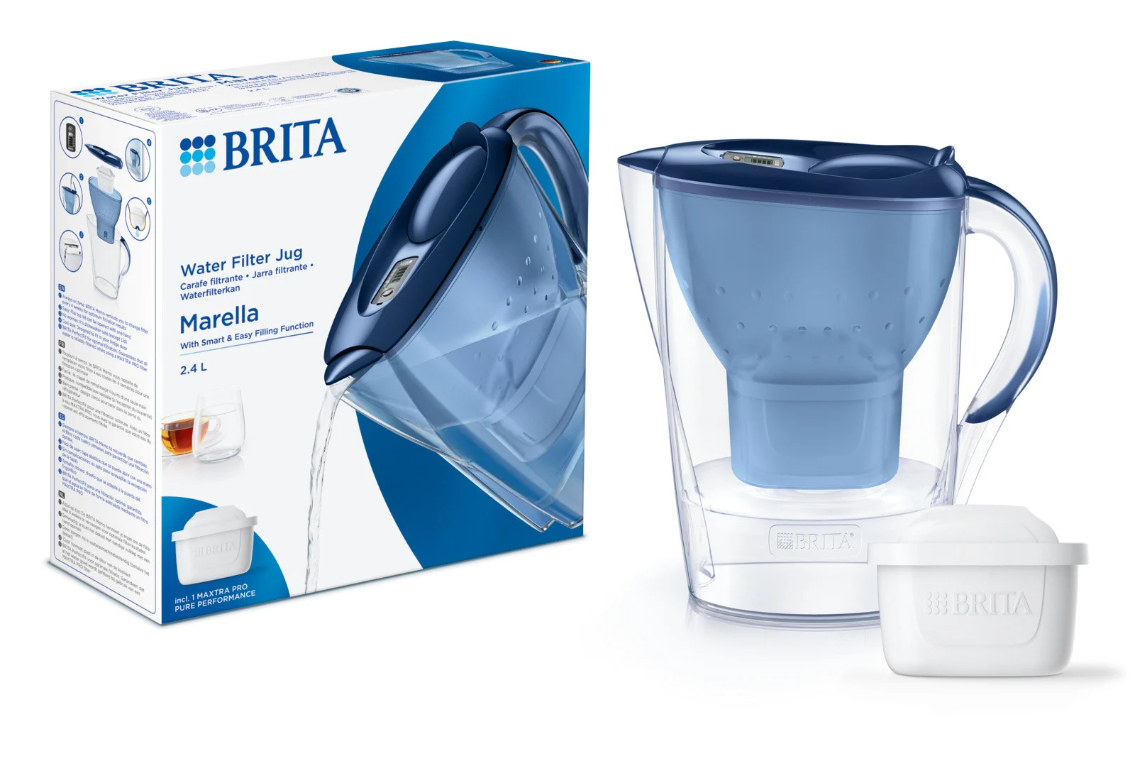 Фільтр-глечик Brita Marella MXpro Blue